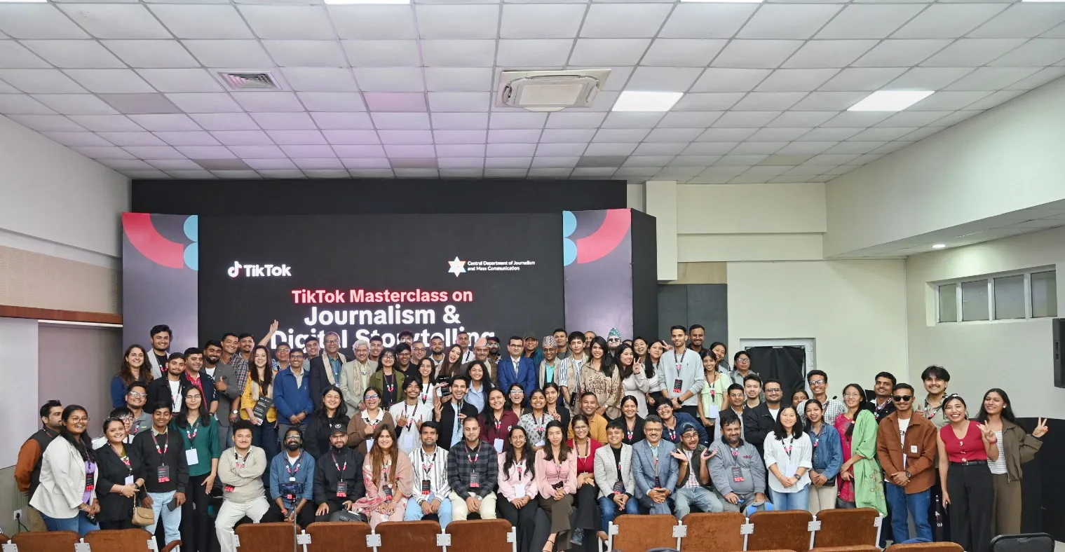 टिकटकद्वारा त्रिभुवन विश्वविद्यालयमा न्यू मिडिया स्टोरीटेलिङ सम्बन्धी मास्टरक्लासको आयोजना